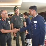 Army chief felicitates defence personnel who won medals in Commonwealth Games