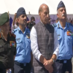 Rajnath Singh reaches Jodhpur to attend induction ceremony of made-in-India Light Combat Helicopter into IAF
