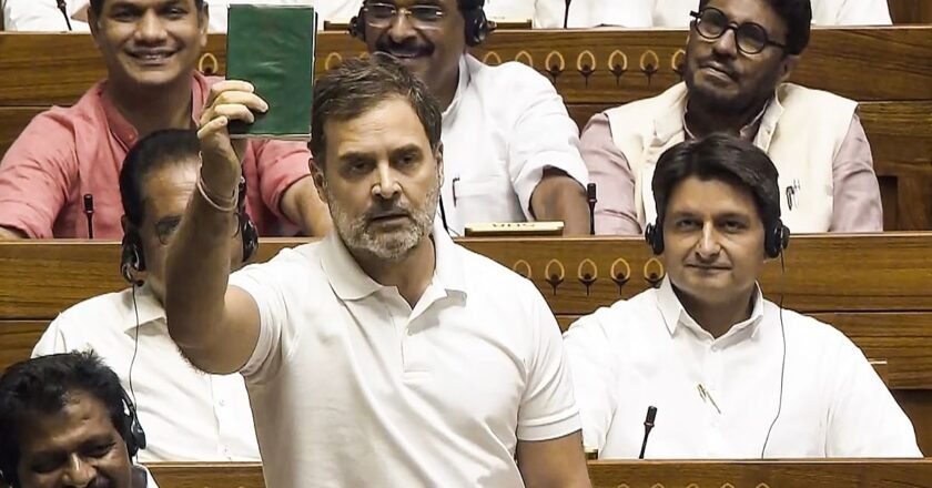 ‘BJP spreads hatred, they are no Hindus’ — Rahul Gandhi’s 1st speech as LoP causes furore in LS