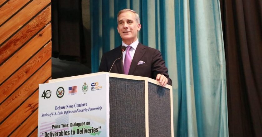 ‘In times of conflict, no such thing as strategic autonomy’ — full text of Eric Garcetti’s speech