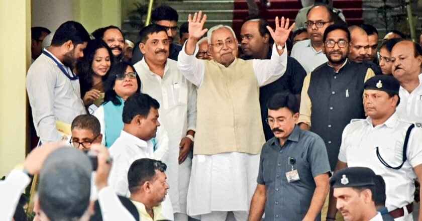Nitish casts a long shadow